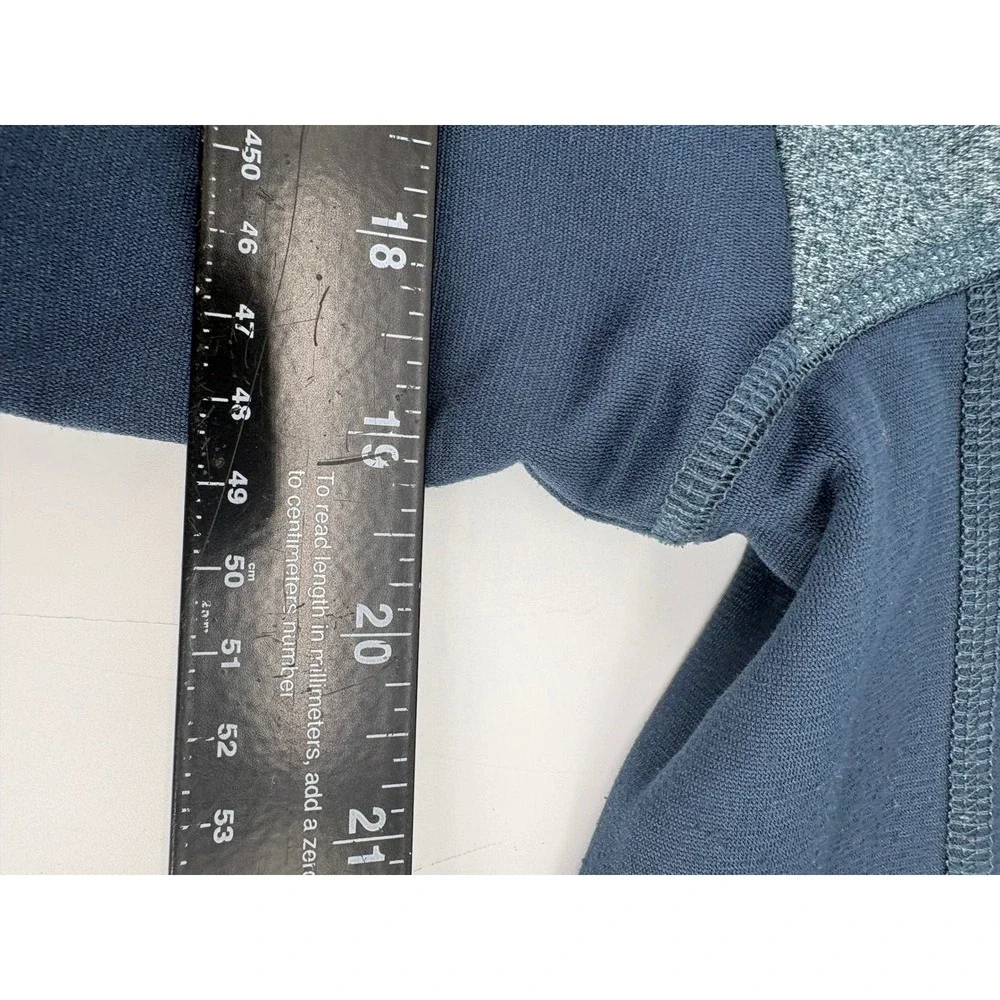 The North Face Mens Fleece Full Zip Hoodie Jacket Navy Blue Heathered‎ Size S P